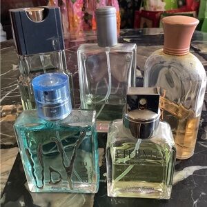 5 piece bundle of vintage Calvin Klein and more men’s cologne lot